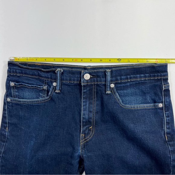 Levi’s 511 Denim Dark Wash Blue Jeans Men’s 34 x 32 See Measurements - Picture 5 of 8